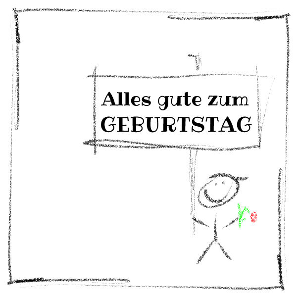 Geburtstagskarte Motiv Nr. 02