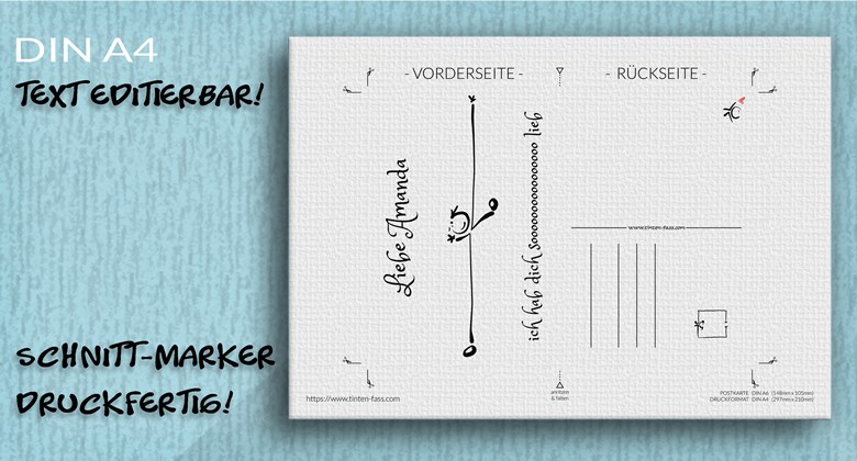 zum Geburtstag etwas basteln - Templatedarstellung